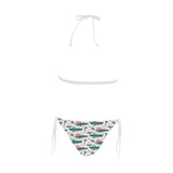 Whale Jelly Fish Pattern Sexy Bikinis Two-Pieces Swimsuits