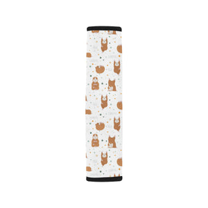 Guinea Pig Pattern Print Design 01 Car Seat Belt Cover