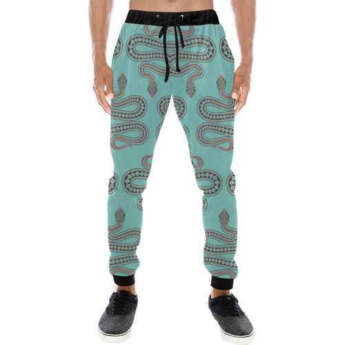 Snake Tribal Pattern Unisex Casual Sweatpants