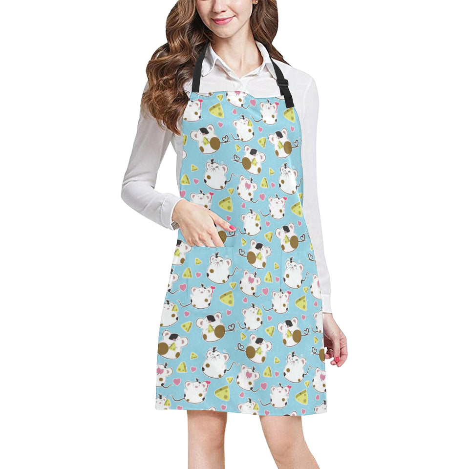 Guinea Pig Pattern Print Design 03 Adjustable Apron