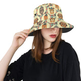 Monkey Pattern Unisex Bucket Hat