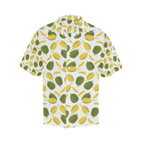 Durian Pattern Background Men's All Over Print Hawaiian Shirt