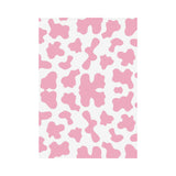 Pink Cow Skin Pattern House Flag Garden Flag