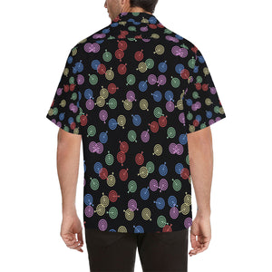 Darts Pattern Print Design 03 Men's All Over Print Hawaiian Shirt (Model T58)