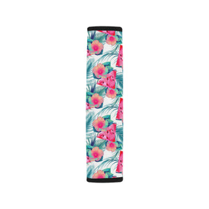 Watermelon Flower Pattern Car Seat Belt Cover