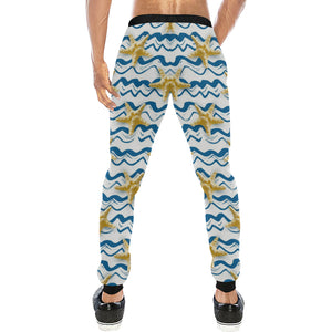 Starfish Pattern Unisex Casual Sweatpants