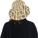 Monkey Pattern Unisex Bucket Hat