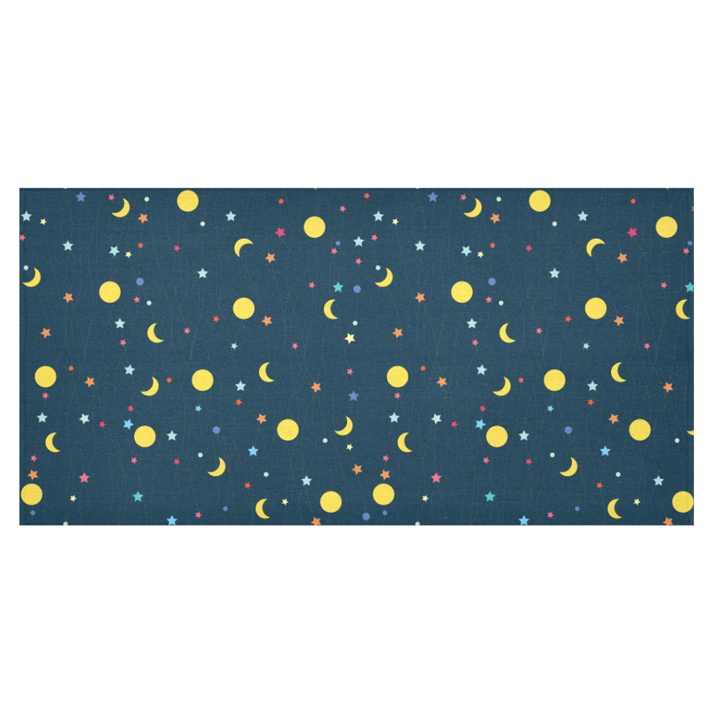 Moon Star Pattern Tablecloth