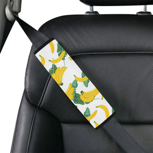 Banana and Leaf Pattern Car Seat Belt Cover