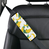 Banana and Leaf Pattern Car Seat Belt Cover