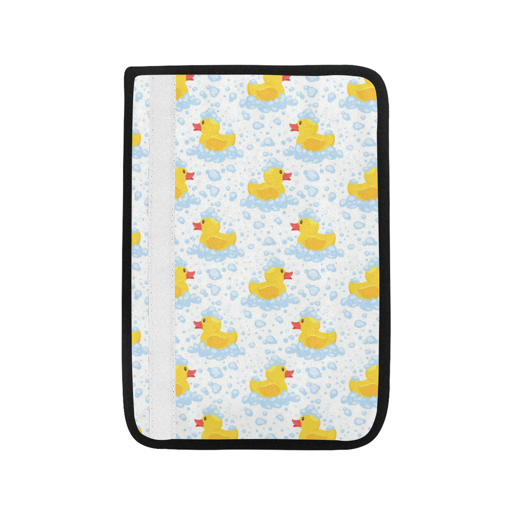 Duck Toy Pattern Print Design 03 Car Seat Belt Cover