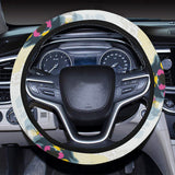 Chihuahua Pattern Car Steering Wheel Cover