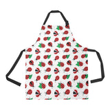 Ladybug Pattern Print Design 01 Adjustable Apron