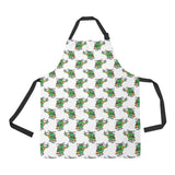 Green Amy Helicopter Pattern Adjustable Apron