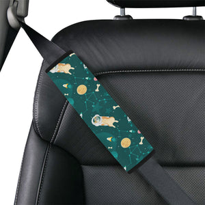 Corgi Astronaut Pattern Car Seat Belt Cover