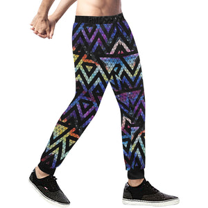 Space Colorful Tribal Galaxy Pattern Unisex Casual Sweatpants