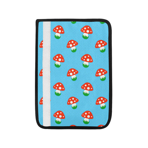 Mushroom Pokkadot Pattern Car Seat Belt Cover