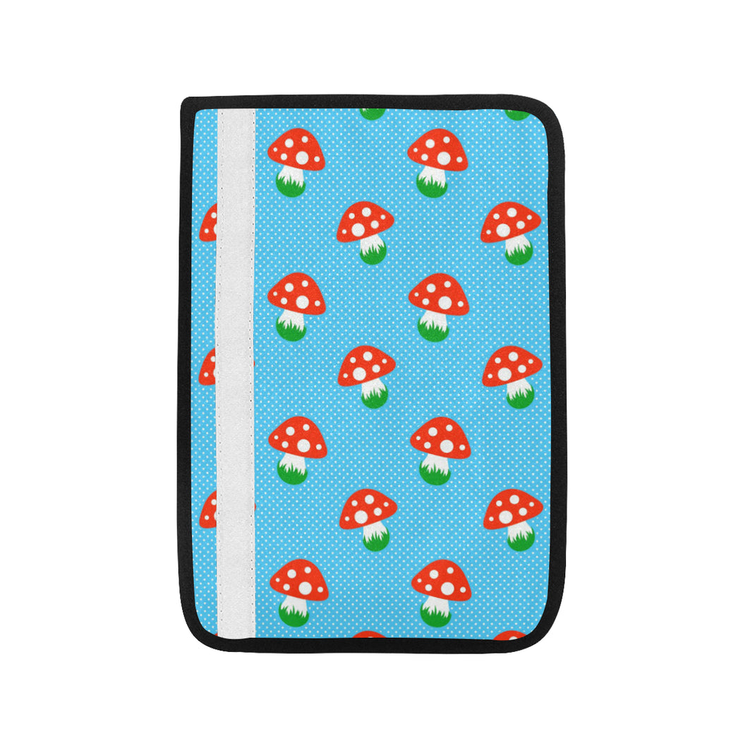 Mushroom Pokkadot Pattern Car Seat Belt Cover