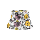 Passion Fruit Pattern Background Unisex Bucket Hat