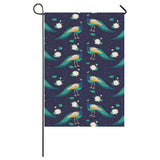 Peacock Flower Pattern House Flag Garden Flag