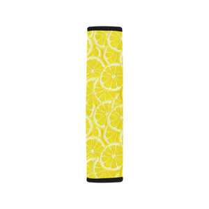 Sliced Lemon Pattern Car Seat Belt Cover