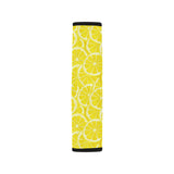 Sliced Lemon Pattern Car Seat Belt Cover