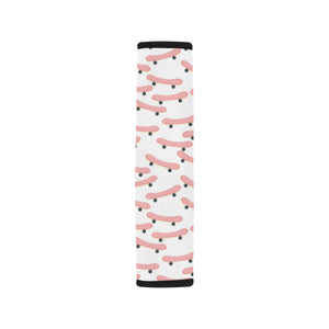 Skate Board Pattern Print Design 05 Car Seat Belt Cover