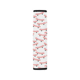 Skate Board Pattern Print Design 05 Car Seat Belt Cover