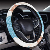 Cow Tribal Pattern Car Steering Wheel Cover