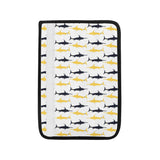 Swordfish Pattern Print Design 05 Car Seat Belt Cover