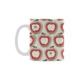 Red Apple Pattern Classical White Mug (FulFilled In US)