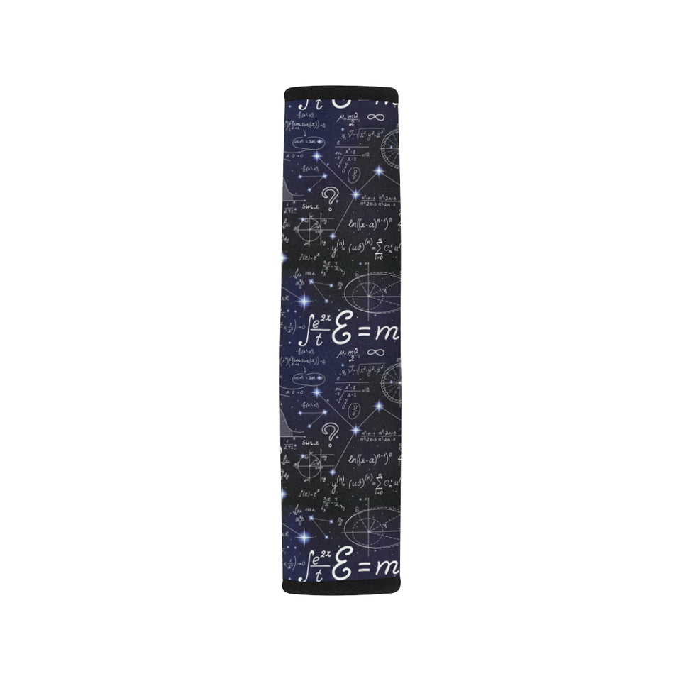 Math Pattern Print Design 02 Car Seat Belt Cover