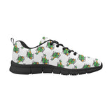 Green Amy Helicopter Pattern Men's Sneakers Black