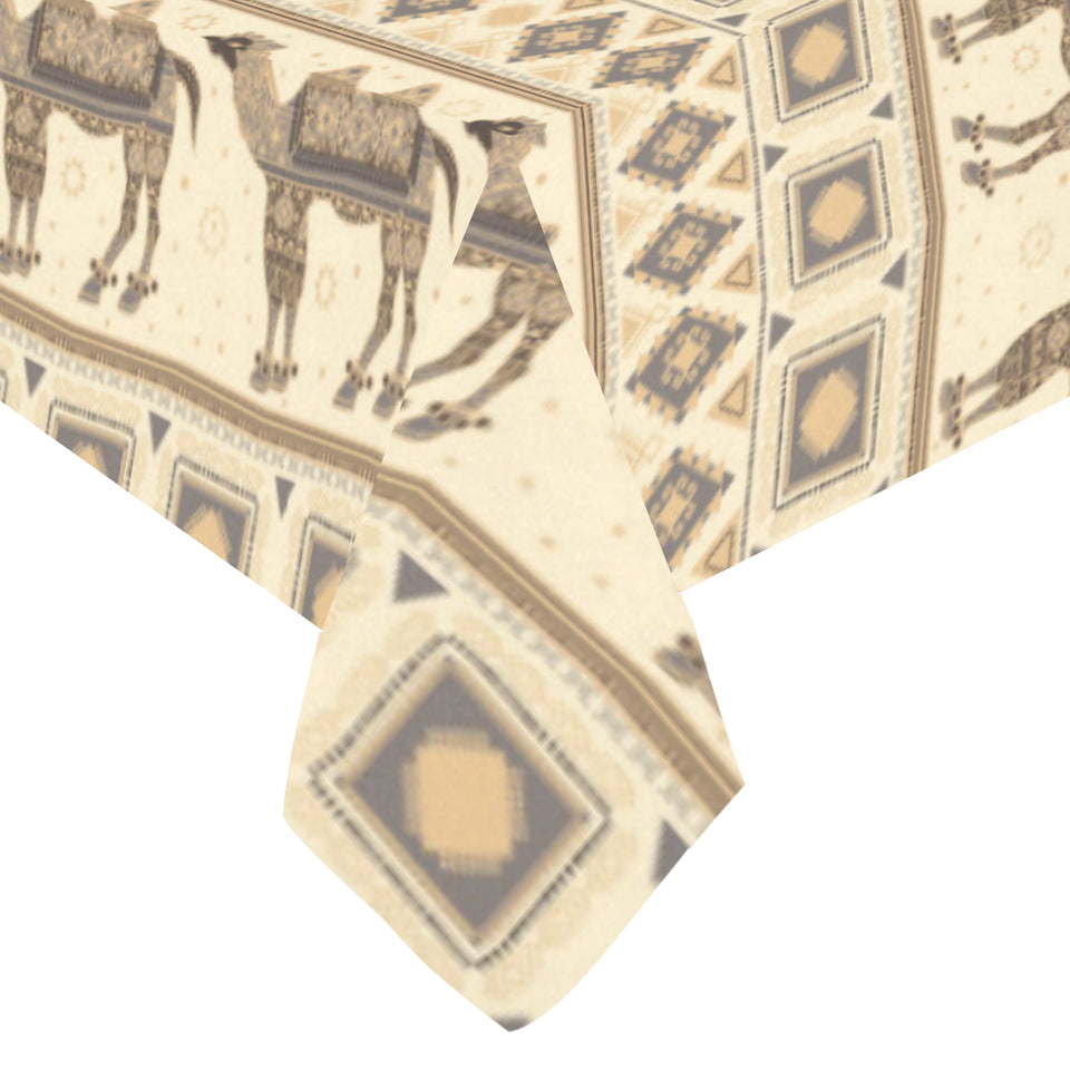 Traditional Camel Pattern Ethnic Motifs Tablecloth