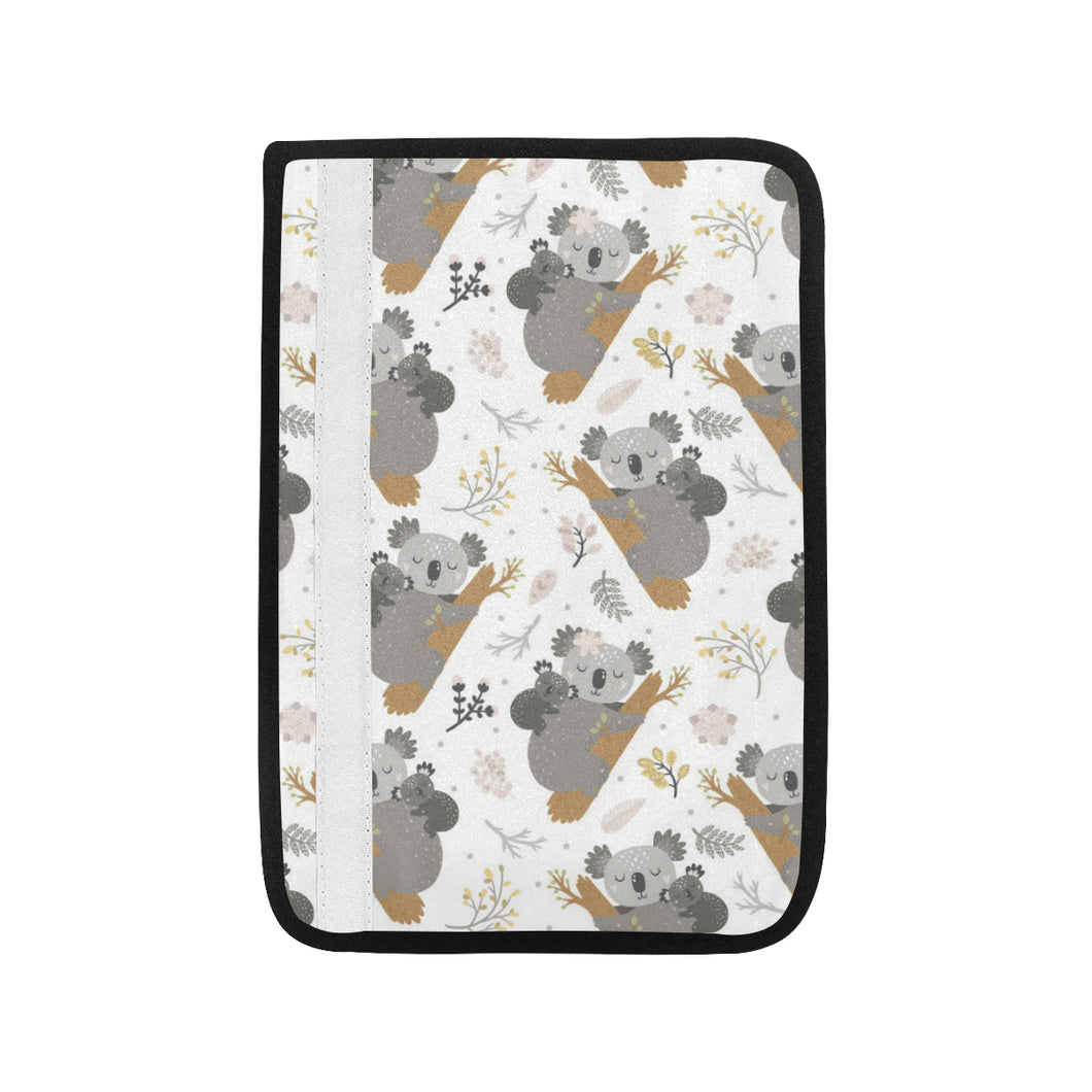 Koala Mom and Baby Pattern Car Seat Belt Cover