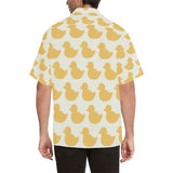 Duck Toy Pattern Print Design 05 Men's All Over Print Hawaiian Shirt (Model T58)
