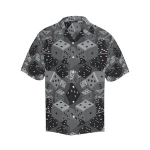 Dice Pattern Print Design 05 Men's All Over Print Hawaiian Shirt (Model T58)