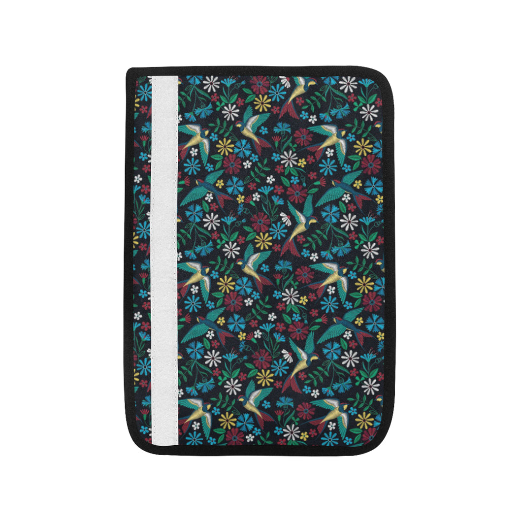 Swallow Pattern Print Design 04 Car Seat Belt Cover