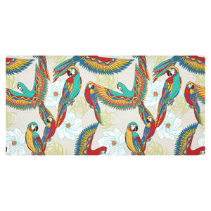 Parrot Flower Pattern Tablecloth