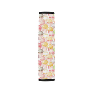 Ice Cream Cone Pattern Car Seat Belt Cover