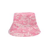 Pink Camo Camouflage Pattern Unisex Bucket Hat