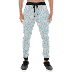 Polar Bear Ice Pattern Unisex Casual Sweatpants