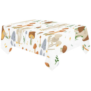 Mushroom Pattern Theme Tablecloth