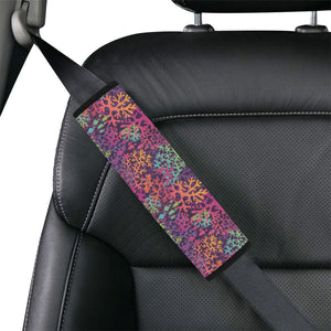 Coral Reef Pattern Print Design 03 Car Seat Belt Cover