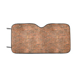 Brick Printed Pattern Print Design 04 Car Sun Shade