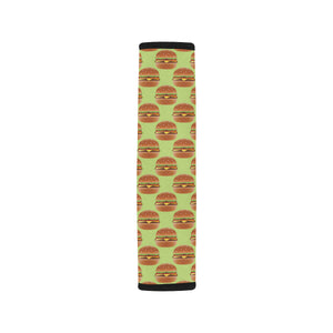 Hamburger Pattern Print Design 02 Car Seat Belt Cover