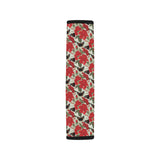 Hibiscus Pattern Print Design 04 Car Seat Belt Cover