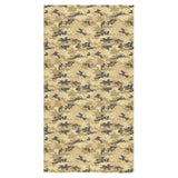 Sand Camo Camouflage Pattern Bath Towel