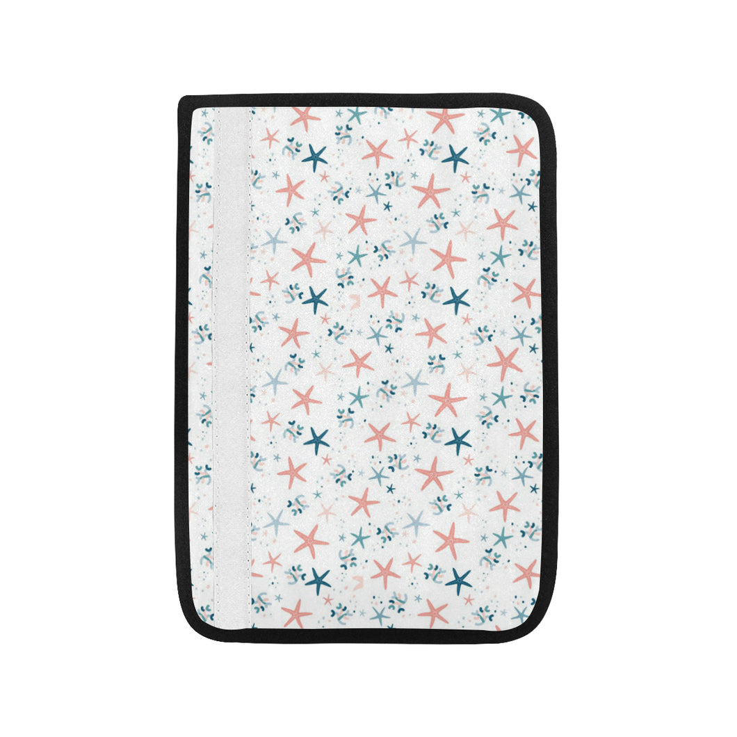 Starfish Pattern Background Car Seat Belt Cover