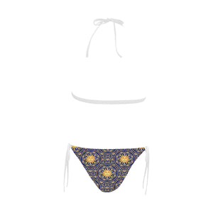 Sun Pattern Sexy Bikinis Two-Pieces Swimsuits